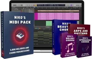 钢琴终极旋律和弦MIDI包-Piano For Producers Niko’s Ultimate MIDI Pack