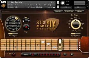 ACGC扫弦木吉他音源-Indiginus StrumMaker IV Acoustic Guitar 1.4 Kontakt