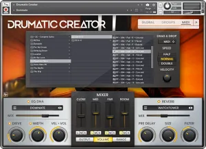 史诗鼓MIDI音源-In Session Audio Drumatic Creator Kontakt