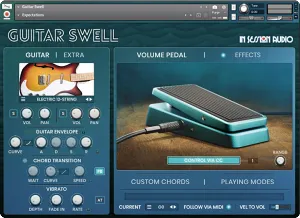 氛围吉他音源-In Session Audio Guitar Swell Kontakt