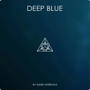合成器氛围音源-Dark Intervals Deep Blue Kontakt