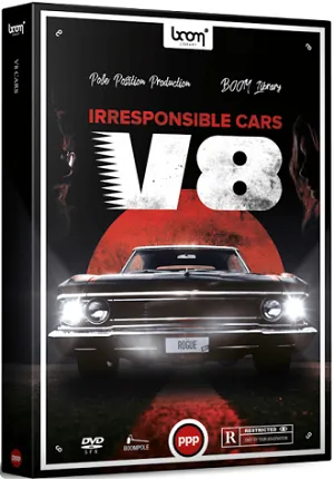 9辆汽车的声音采样音效包-Boom Library CARS: V8 (WAV)