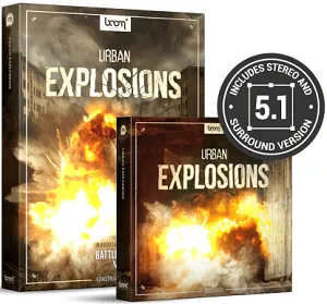 城市建筑爆炸摧毁音效包-Boom Library Urban Explosions Bundle (WAV)