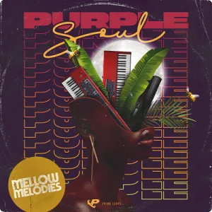 深情舒缓的键盘旋律Loops采样-Prime Loops PURPLE SOUL Mellow Melodies