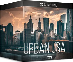 美国城市3D环绕声音效库-Boom Library Urban USA 3D Surround Edition