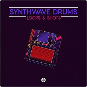 复古合成器浪潮鼓Loops采样-OST Audio Synthwave Drums (WAV)