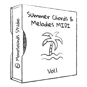 夏日和弦旋律MIDI包-Monosounds Studio Summer Midi & Music Loop Pack