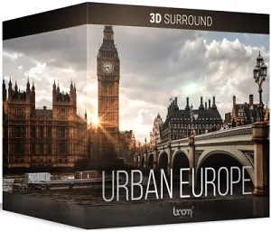 欧洲城市3D环绕声和立体声音效库-Boom Library Urban Europe 3D SURROUND & STEREO Editions