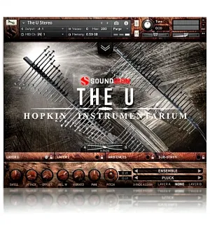 光滑钢质板状琴音源-Soundiron Hopkin Instrumentarium The U