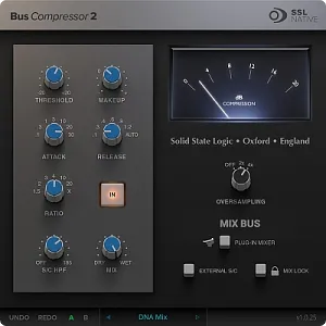 通道模拟压缩器-Solid State Logic Native Bus Compressor 2 v1.0.55 WiN