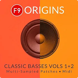 MIDI贝斯音源-F9 Audio F9 Origins Classic Basses Vol 1 & 2 Kontakt
