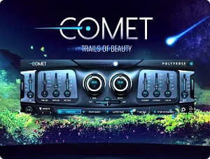 平滑优美的混响插件-Polyverse Music Infected Mushroom Comet 1.11 macOS