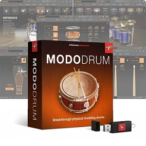 物理建模架子鼓音源插件-IK Multimedia MODO DRUM 1.1.3 macOS