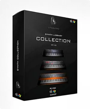 键盘合成器乐器合集包-Lfo Audio Synthesizer Library Collection VSTi macOS