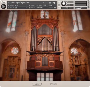 免费的管风琴音源-Wavesfactory 1850 Pipe Organ Kontakt