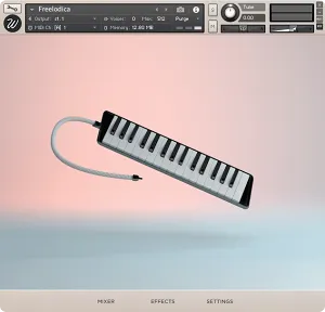 免费的口风琴音源-Wavesfactory Melodica Kontakt