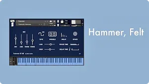 钢琴音源-Nami Audio Hammer & Felt 1.1 Kontakt
