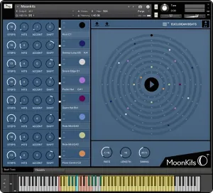 现代拉丝鼓组音源-Soniccouture Moonkits 1.1.0 Kontakt