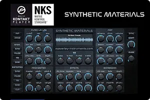 电子合成器音源-Waverley Instruments Synthetic Materials 1.1.0 Kontakt