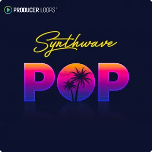 合成器流行采样包-Producer Loops Synthwave Pop (WAV, MIDI)