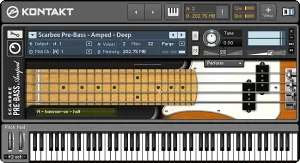 经典芬达电贝司音源-Native Instruments Scarbee Pre-Bass Amped 1.1.0 Kontakt
