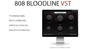 808鼓机合成器插件-AngelicVibes 808 Bloodline VST WiN-MAC