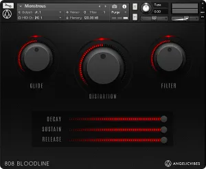 808鼓机音色库-AngelicVibes 808 Bloodline Kontakt