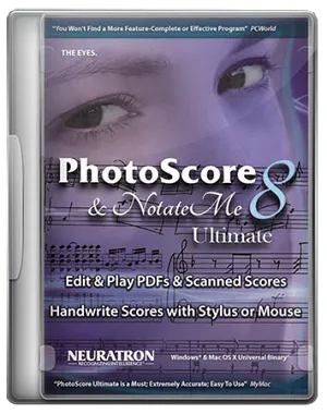 乐谱扫描识别软件-Neuratron PhotoScore Ultimate v8.8.6/8.8.7 WiN-MAC