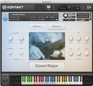 尤克里里扫弦音色库-Wavesfactory Ukulele Strum 2.0 Kontakt