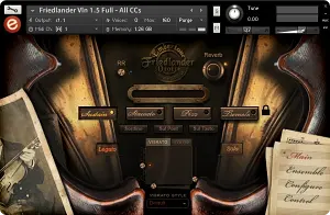 弗里德兰德小提琴音色库-Embertone Friedlander Violin kontakt