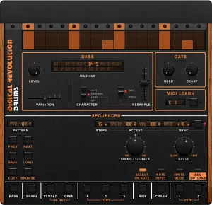 复古电子鼓机音色库-Wave Alchemy Digital Revolution Kontakt