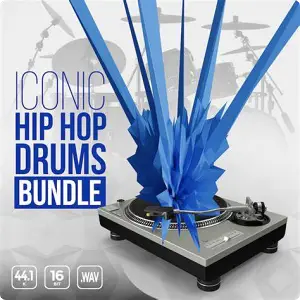 标志性嘻哈鼓采样合集包-Epic Stock Media Iconic Hip Hop Drums Bundle
