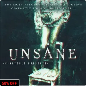 恐怖惊悚电影音效库-Cinetools Unsane WAV