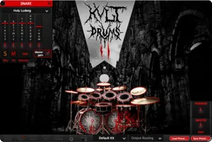 死亡金属鼓插件-Ugritone KVLT Drums II 3+Old School Death Metal WiN-MAC