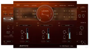 电影合成器主线音色库-Heavyocity Mosaic Leads Kontakt