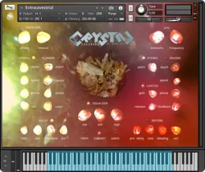 水晶闪亮洞穴背景音色库-Atom Hub Vagabond Crystal Kontakt