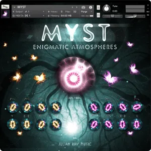 电影游戏神秘氛围音色库-Julian Ray Music Myst Kontakt