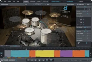 超级鼓3原厂完整版音色库-Toontrack Superior Drummer 3 SDX Factory Content