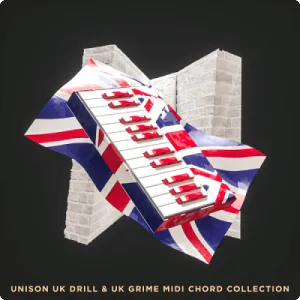 英伦地下说唱MIDI和弦包-Unison UK Drill & UK Grime MIDI Chord Collection