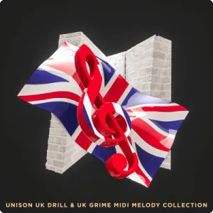 英伦地下说唱MIDI旋律包-Unison UK Drill & UK Grime MIDI Melody Collection