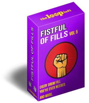 鼓组过门填充采样包5套-The Loop Loft Fistful of Fills Vol.1 – Vol.5