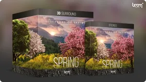 地球之春音效库-Boom Library Seasons Of Earth Spring Stereo + 3D Surround
