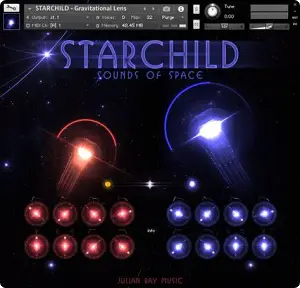 太空实验电子氛围音色库-Julian Ray Starchild Kontakt