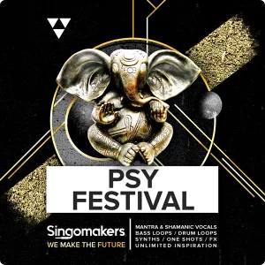 Psy Trance迷幻电音舞曲采样包-Singomakers Psy Festival WAV REX