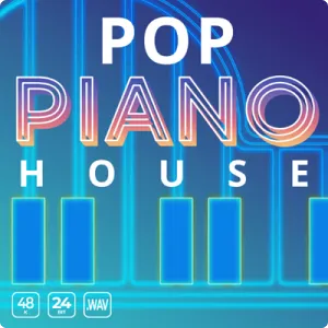 流行电音舞曲钢琴采样-Epic Stock Media Pop Piano House WAV MIDI