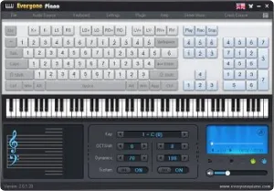 电脑键盘钢琴模拟软件-Everyone Piano v2.2.10.16 WiN
