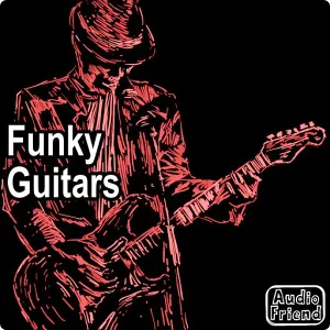 100个放克吉他Loops采样-AudioFriend Funky Guitars WAV