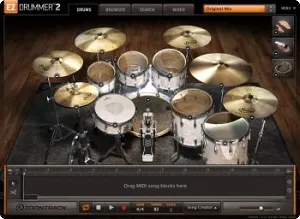 经典架子鼓音源插件主程序-Toontrack EZDrummer 2 v2.1.8 MacOS