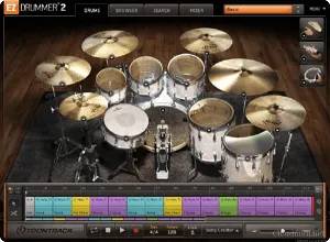 虚拟鼓手音源插件升级程序-Toontrack EZDrummer 2 v2.1.8 Update WiN