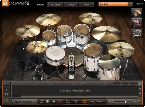 虚拟鼓音源完整升级安装包-Toontrack EZdrummer 2 v2.2.2 Update WiN-MAC